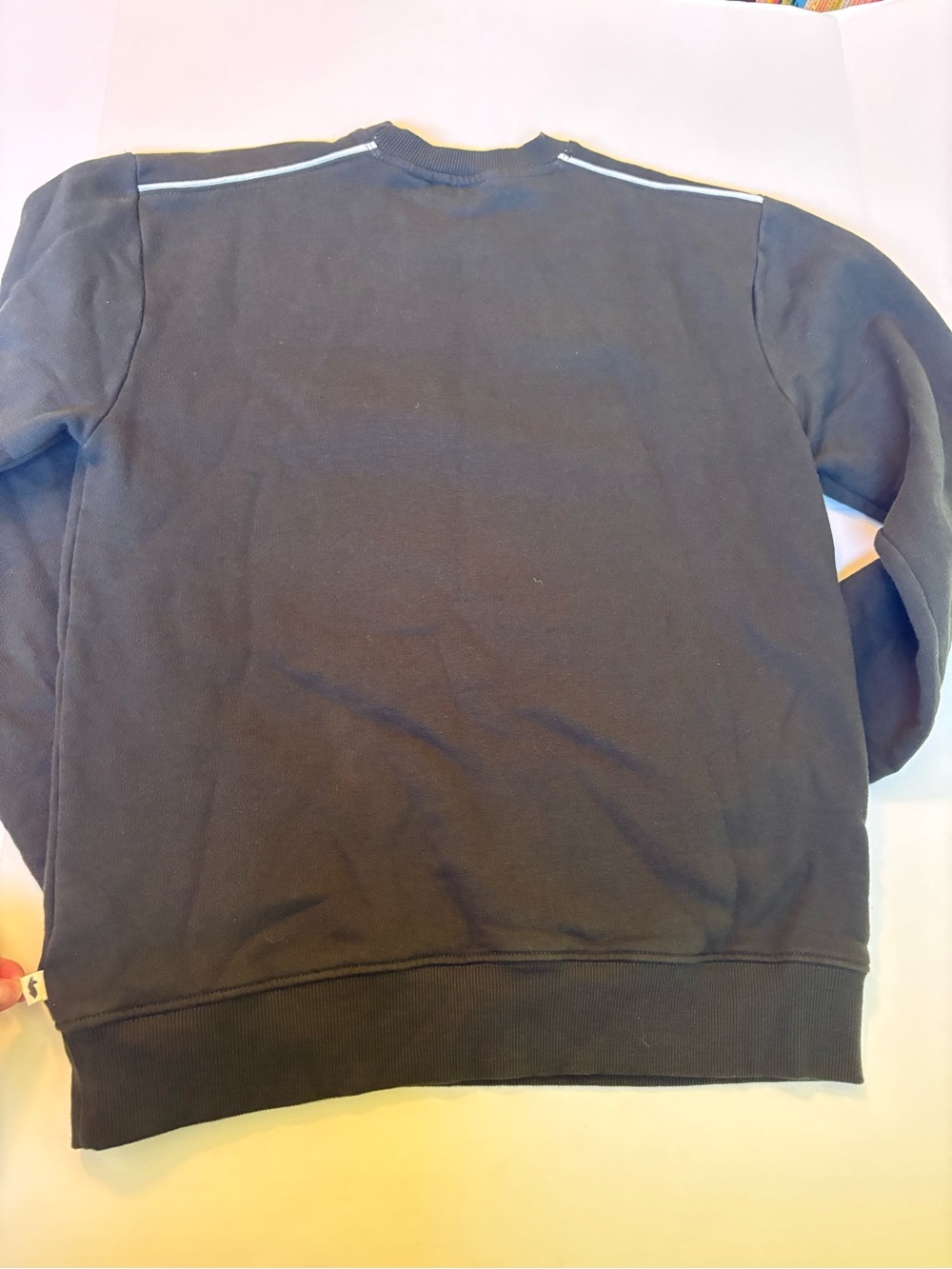 Do Good Graphic Crewneck Sweatshirt - Green with white text - Picture 3 of 3